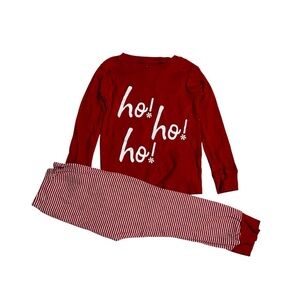 Carter's Red and White Kids Pajama Set Christmas themed